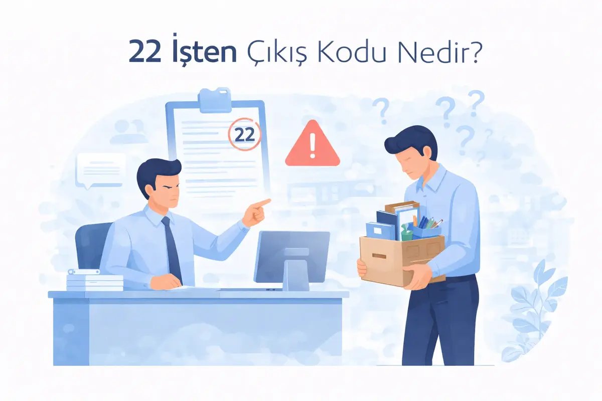 22 İşten Çıkış Kodu Nedir? (2026 Güncel Rehber)