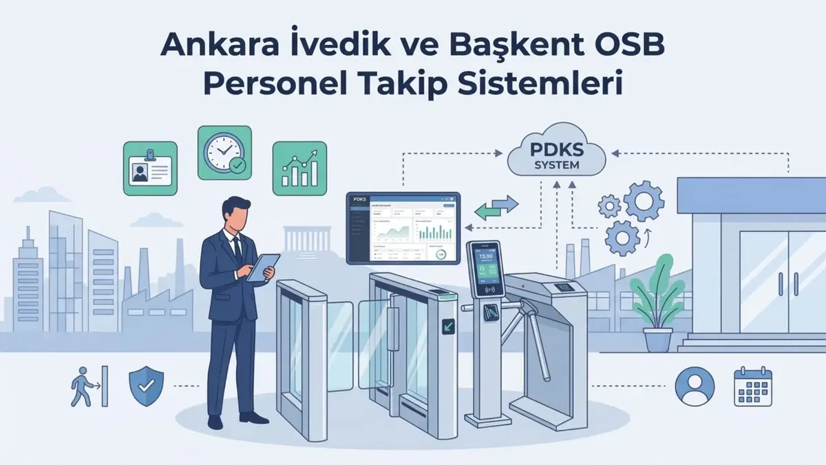 Ankara İvedik ve Başkent OSB Personel Takip Sistemleri
