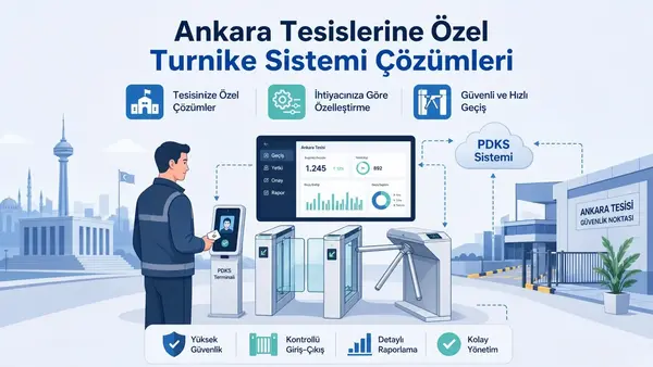 Ankara Tesislerine Özel Turnike Sistemi Çözümleri