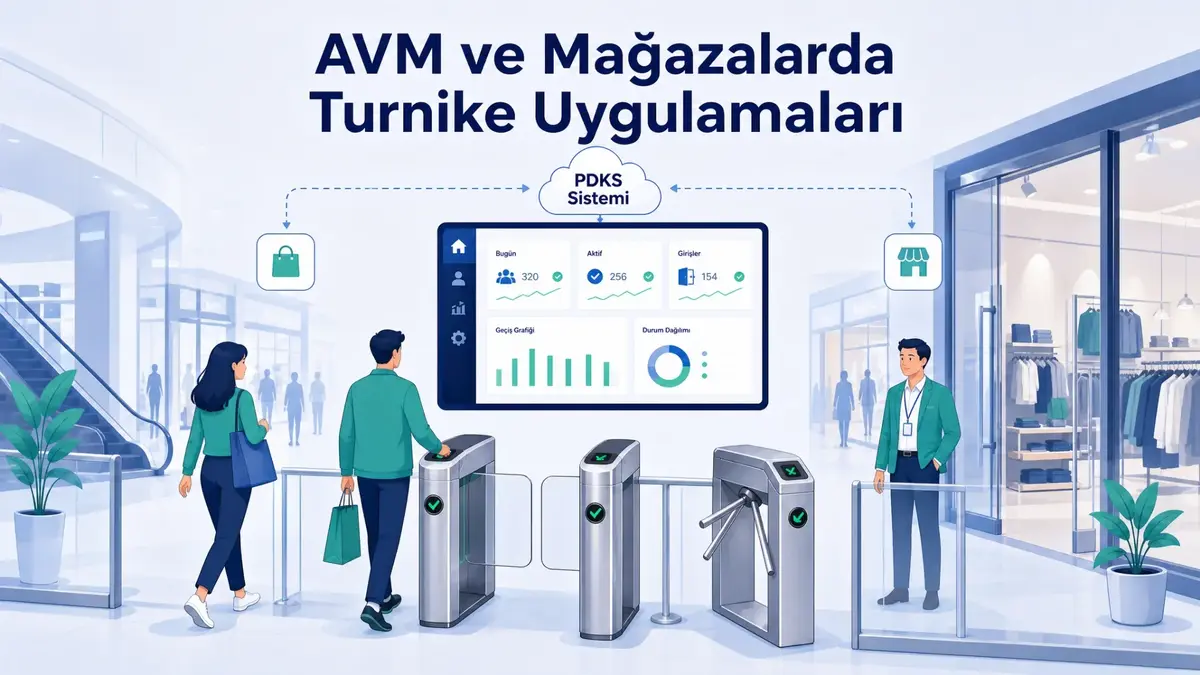 AVM ve Mağazalarda Turnike Uygulamaları