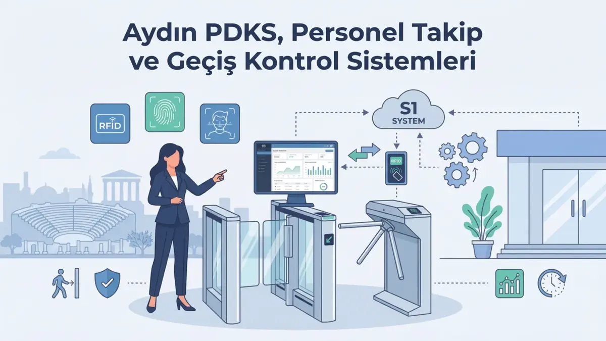 Aydın PDKS, Personel Takip ve Geçiş Kontrol Sistemleri