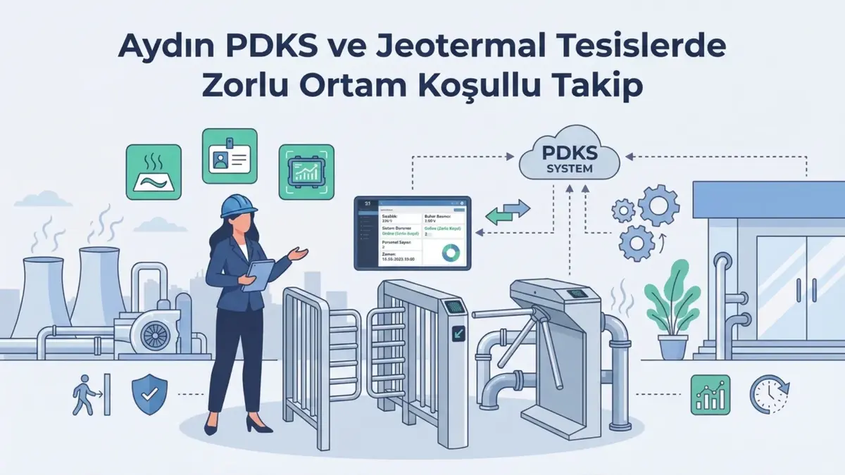 Aydın PDKS ve Jeotermal Tesislerde Zorlu Ortam Koşullu Takip
