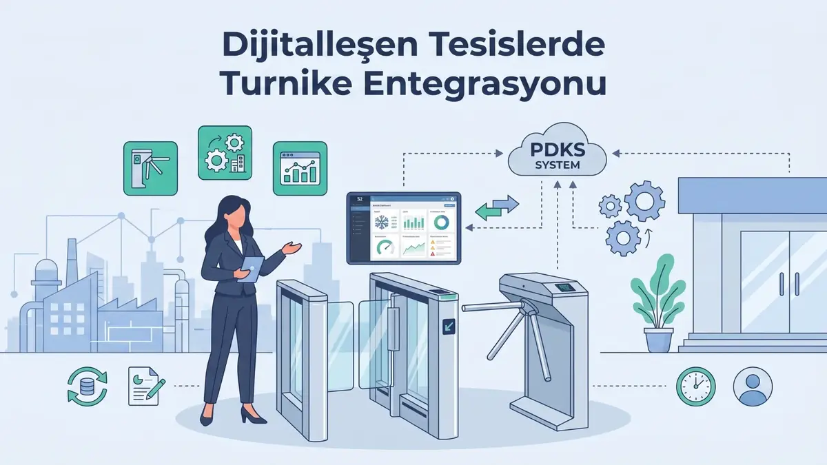 Dijitalleşen Tesislerde Turnike Entegrasyonu