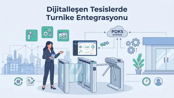 Dijitalleşen Tesislerde Turnike Entegrasyonu