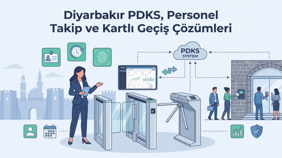 Diyarbakır PDKS, Personel Takip ve Kartlı Geçiş Çözümleri