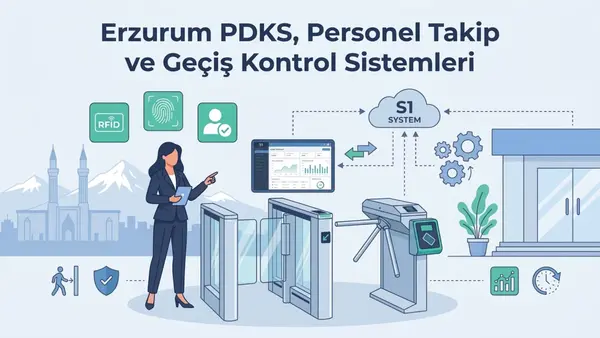 Erzurum PDKS, Personel Takip ve Geçiş Kontrol Sistemleri
