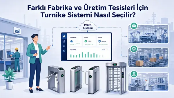 Fabrika ve Üretim Tesisleri İçin Turnike Sistemi Nasıl Seçilir?