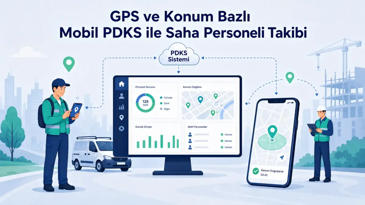 GPS ve Konum Bazlı Mobil PDKS ile Saha Personeli Takibi