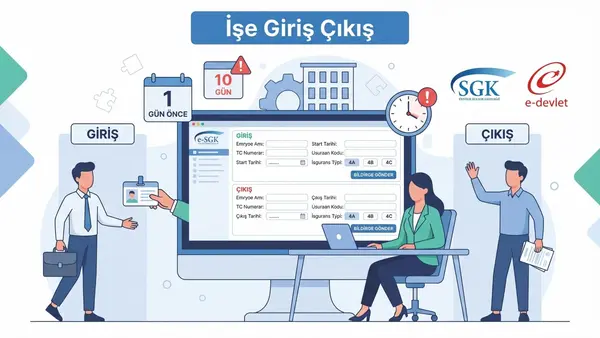 İşe Giriş Çıkış