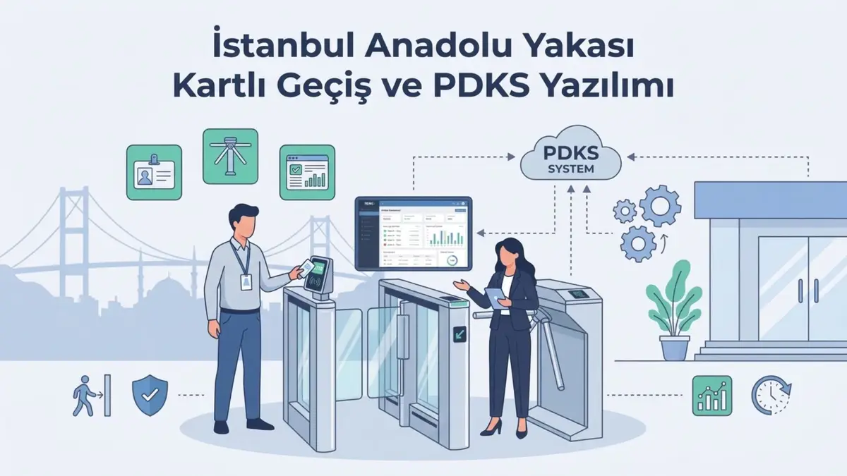 İstanbul Anadolu Yakası Kartlı Geçiş ve PDKS Yazılımı