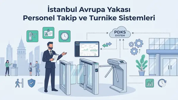 İstanbul Avrupa Yakası Personel Takip ve Turnike Sistemleri