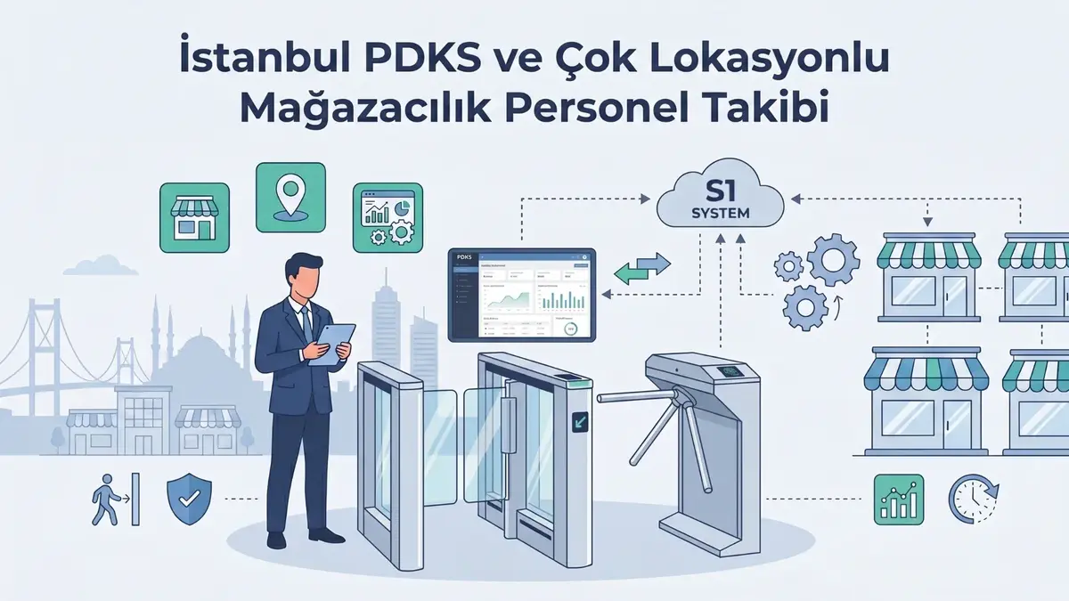 İstanbul PDKS ve Çok Lokasyonlu Mağazacılık Personel Takibi