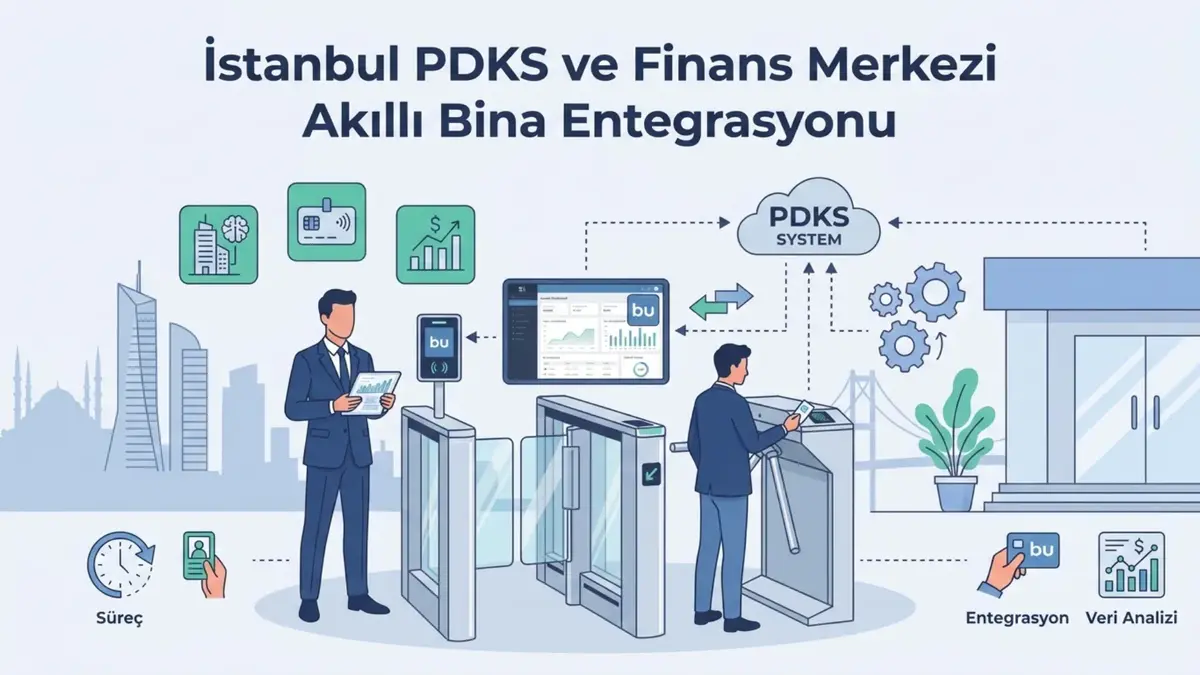 İstanbul PDKS ve Finans Merkezi Akıllı Bina Entegrasyonu