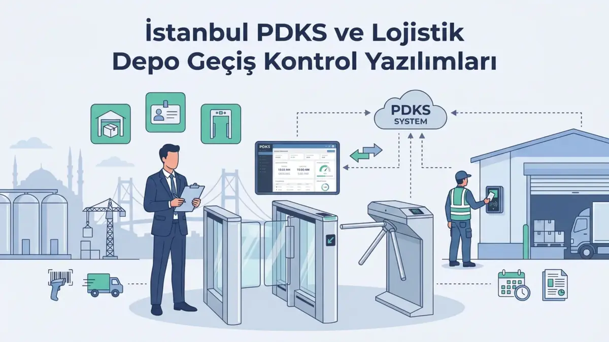 İstanbul PDKS ve Lojistik Depo Geçiş Kontrol Yazılımları