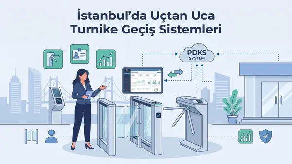 İstanbul'da Uçtan Uca Turnike Geçiş Sistemleri