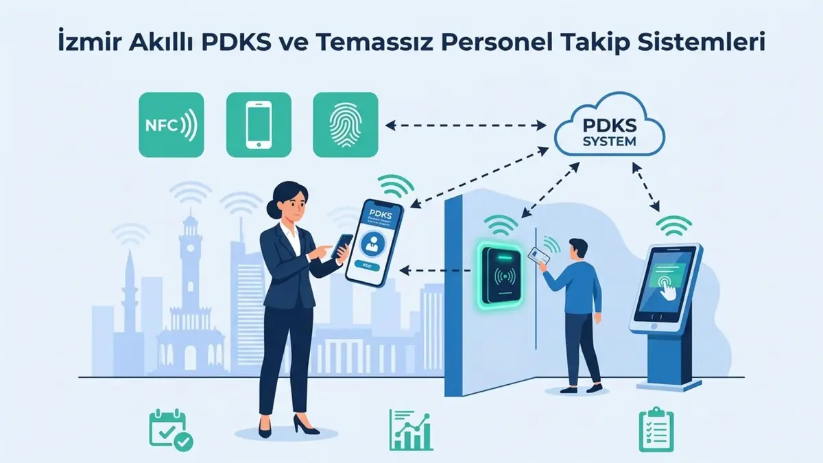 İzmir Akıllı PDKS ve Temassız Personel Takip Sistemleri