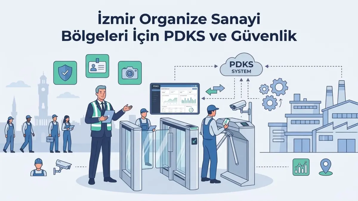 İzmir Organize Sanayi Bölgeleri İçin PDKS ve Güvenlik