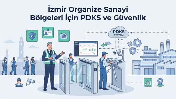 İzmir Organize Sanayi Bölgeleri İçin PDKS ve Güvenlik