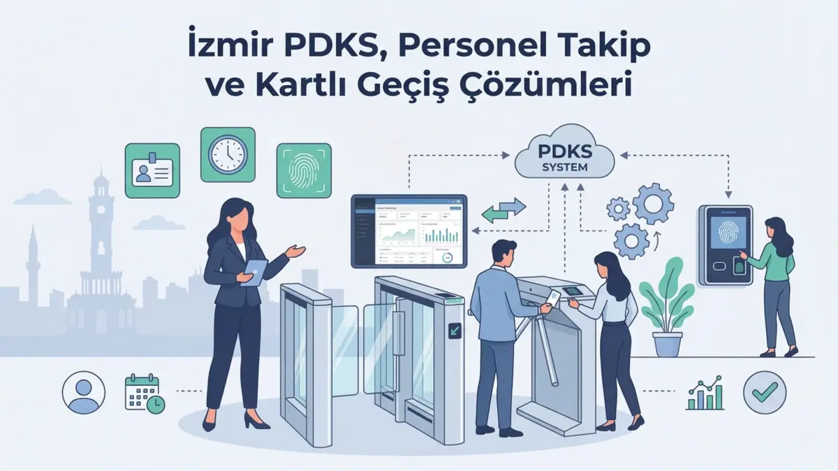 İzmir PDKS, Personel Takip ve Kartlı Geçiş Çözümleri