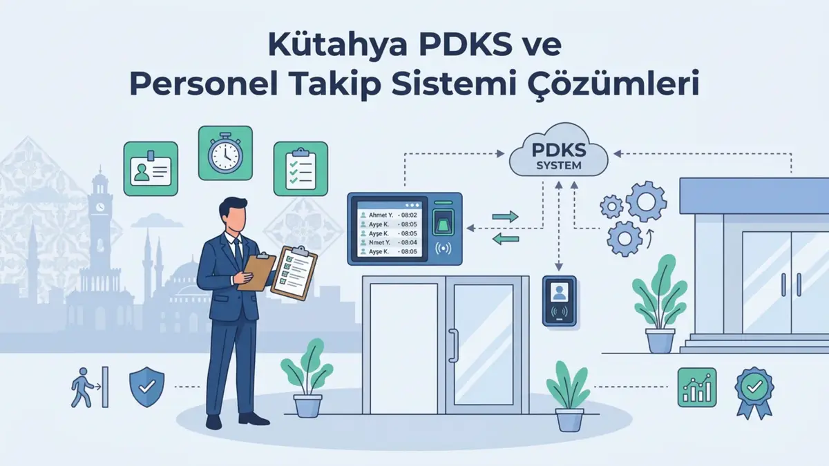 Kütahya PDKS ve Personel Takip Sistemi Çözümleri
