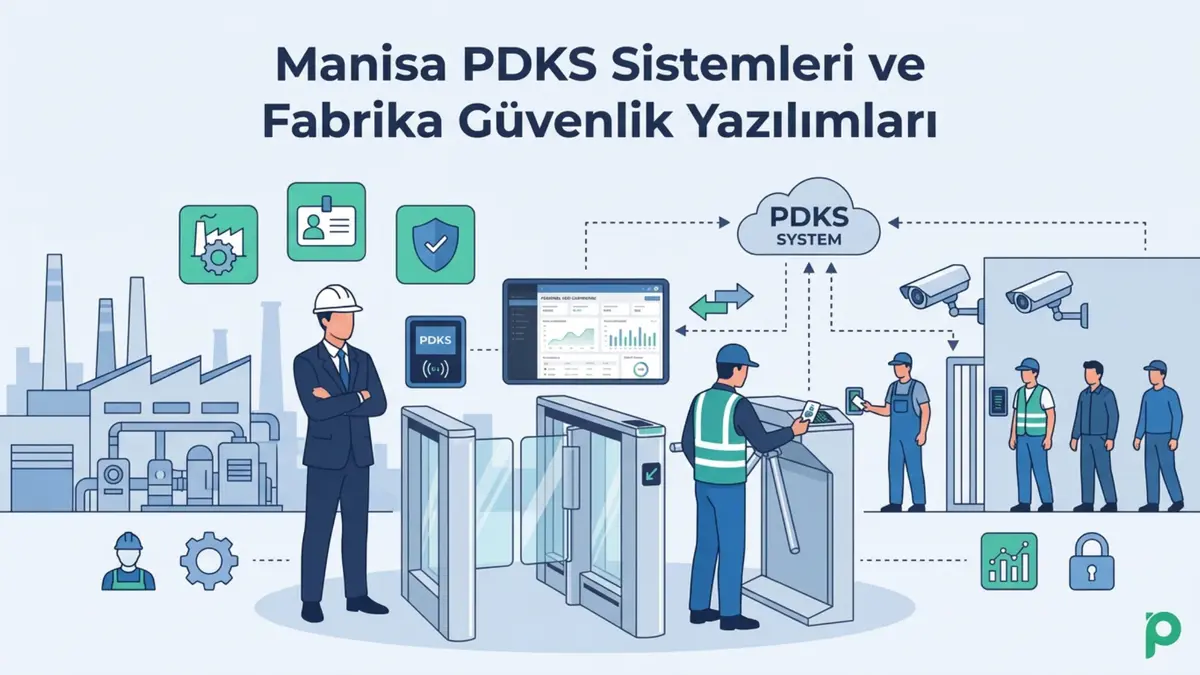 Manisa PDKS Sistemleri ve Fabrika Güvenlik Yazılımları