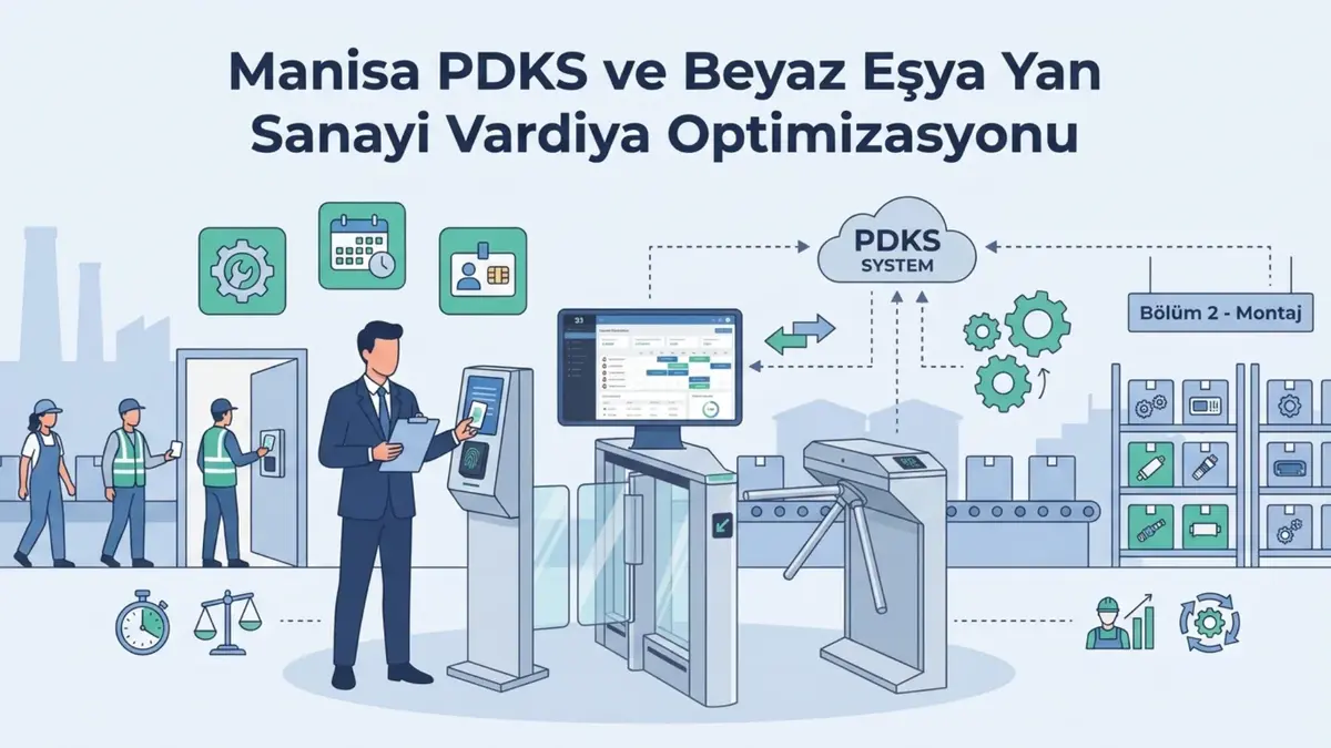 Manisa PDKS ve Beyaz Eşya Yan Sanayi Vardiya Optimizasyonu
