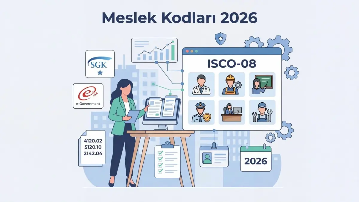 Meslek Kodları 2026