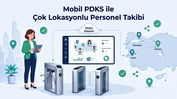 Mobil PDKS ile Çok Lokasyonlu Personel Takibi Nasıl Yapılır?