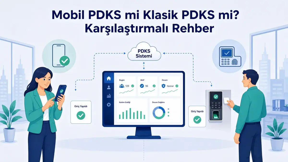 Mobil PDKS mi Klasik PDKS mi? Karşılaştırmalı Rehber