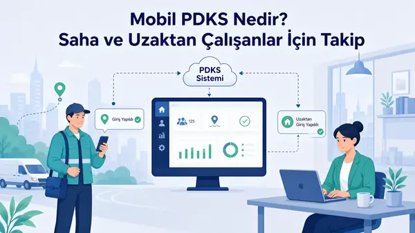 Mobil PDKS Nedir? Saha ve Uzaktan Çalışanlar İçin Takip