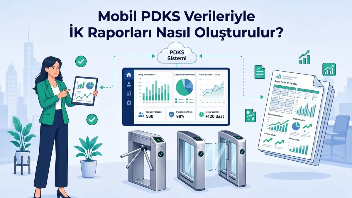 Mobil PDKS Verileriyle İK Raporları Nasıl Oluşturulur?