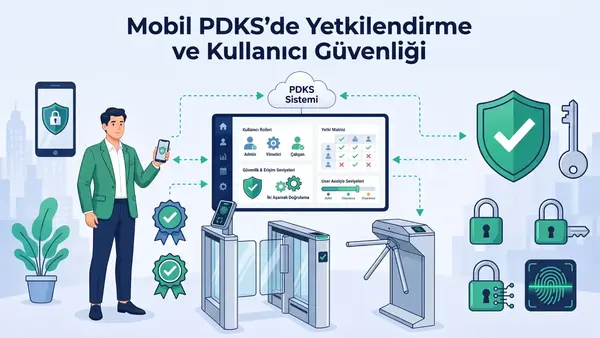 Mobil PDKS'de Yetkilendirme ve Kullanıcı Güvenliği Nasıl Sağlanır?