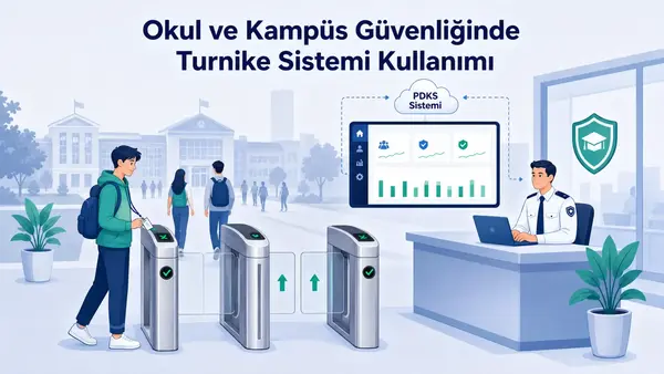 Okul ve Kampüs Güvenliğinde Turnike Sistemi Kullanımı