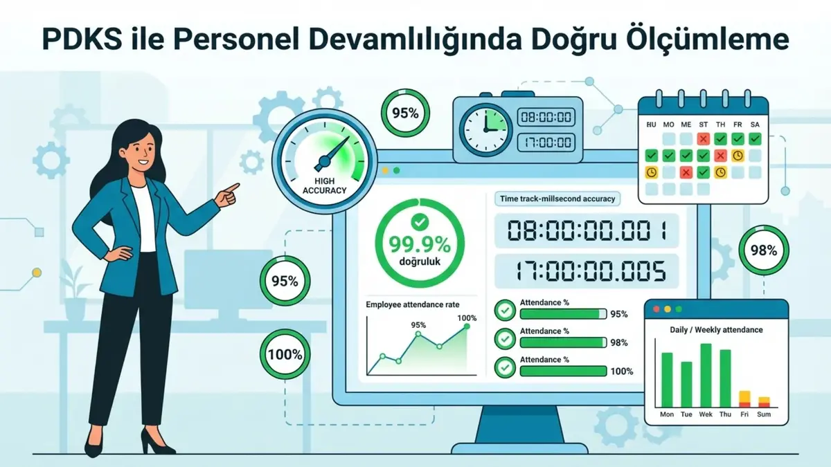 PDKS ile Personel Devamlılığında Doğru Ölçümleme