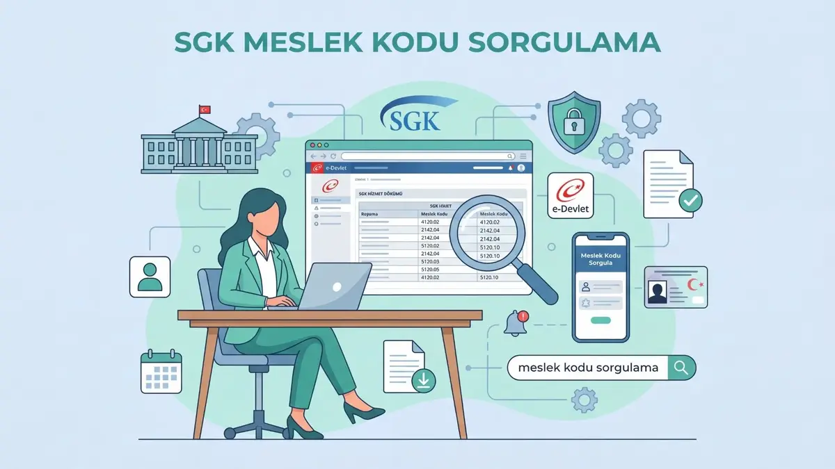SGK MESLEK KODU SORGULAMA