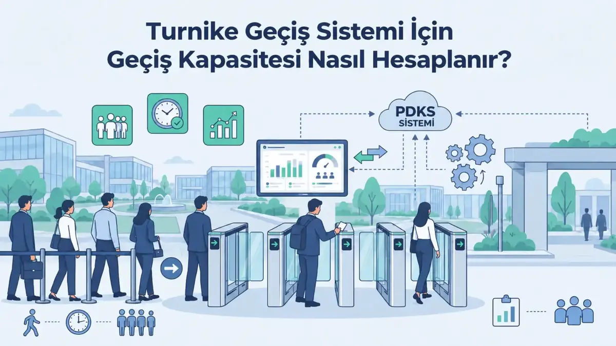 Turnike Geçiş Sistemi İçin Geçiş Kapasitesi Nasıl Hesaplanır?