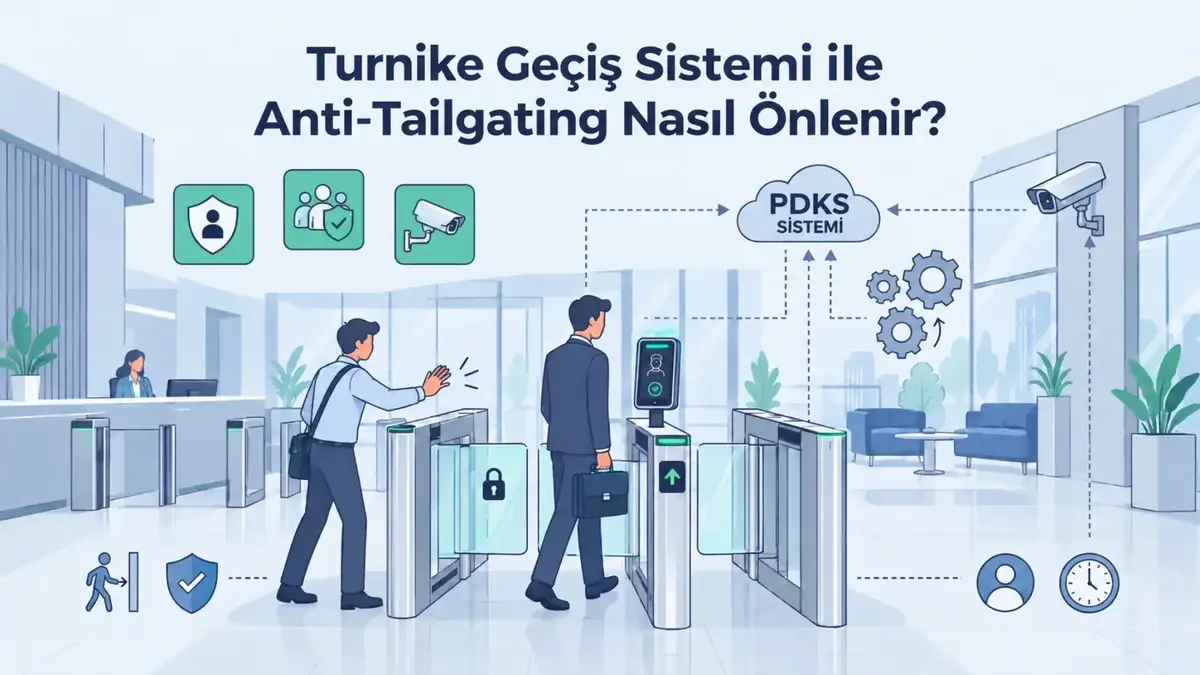Turnike Geçiş Sistemi ile Anti-Tailgating Nasıl Önlenir?