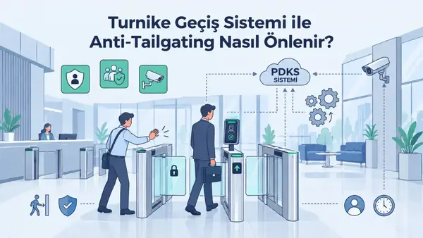 Turnike Geçiş Sistemi ile Anti-Tailgating Nasıl Önlenir?