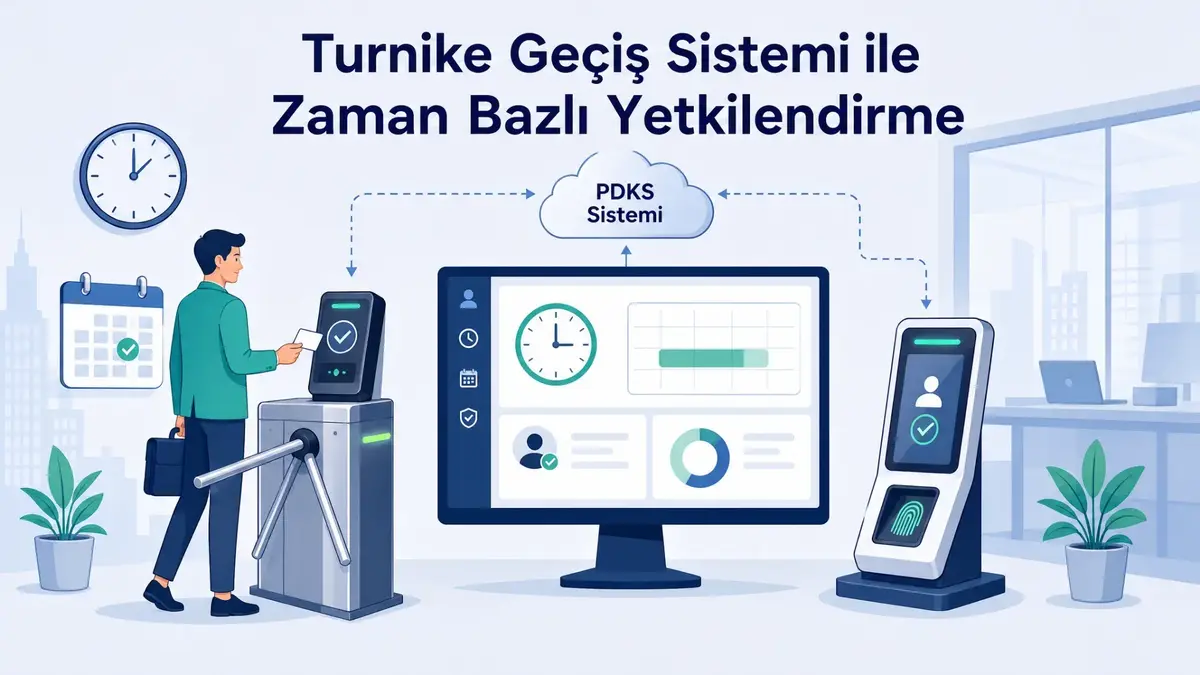 Turnike Geçiş Sistemi ile Zaman Bazlı Yetkilendirme
