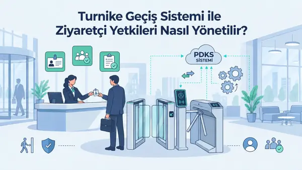 Turnike Geçiş Sistemi ile Ziyaretçi Yetkileri Nasıl Yönetilir?