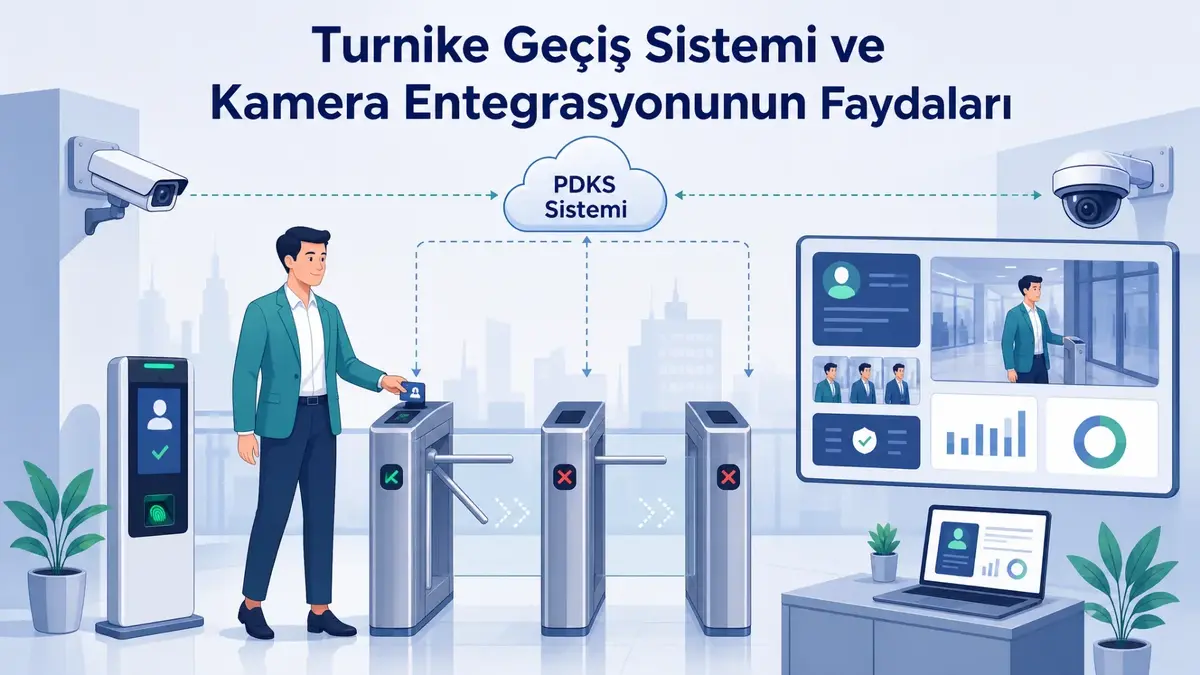 Turnike Geçiş Sistemi ve Kamera Entegrasyonunun Faydaları