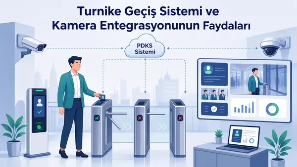Turnike Geçiş Sistemi ve Kamera Entegrasyonunun Faydaları
