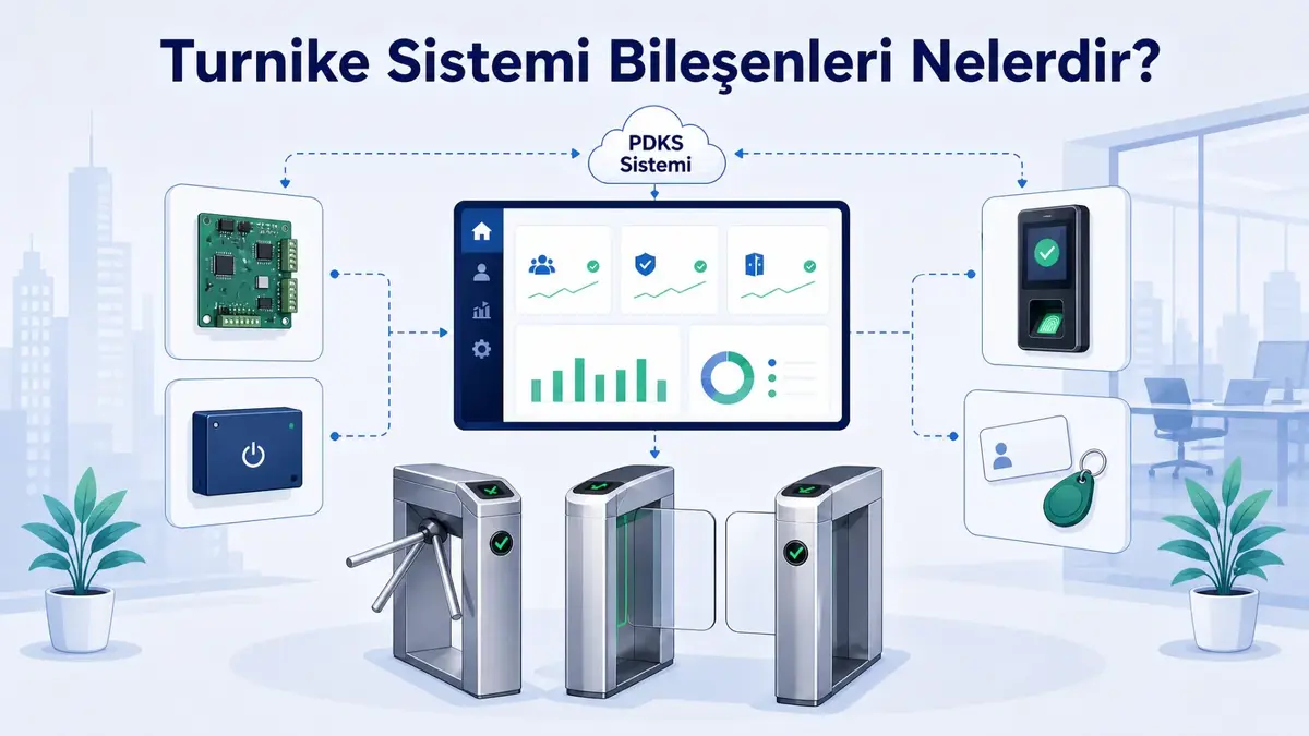 Turnike Sistemi Bileşenleri Nelerdir?