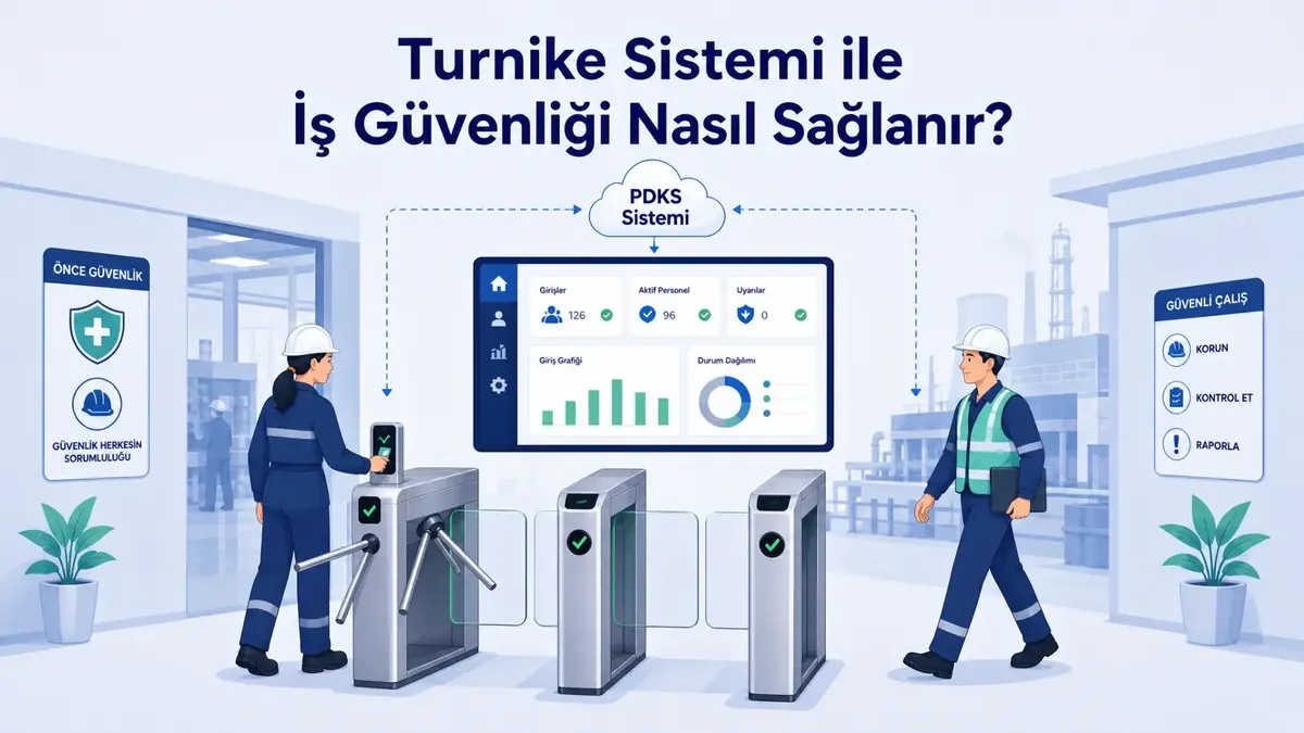 Turnike Sistemi ile İş Güvenliği Nasıl Sağlanır?