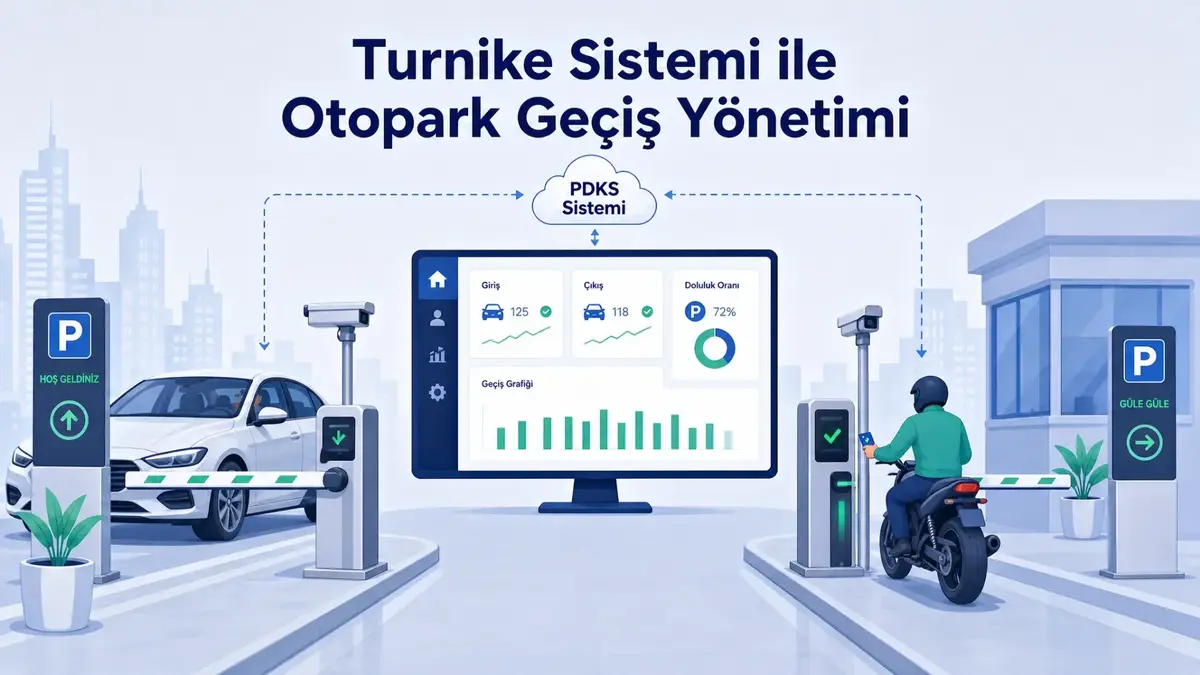 Turnike Sistemi ile Otopark Geçiş Yönetimi