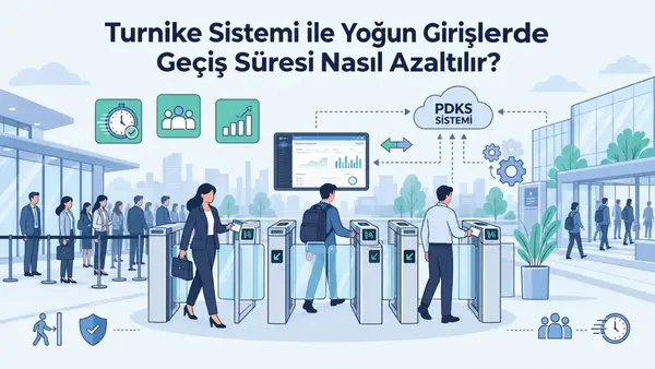 Turnike Sistemi ile Yoğun Girişlerde Geçiş Süresi Nasıl Azaltılır?