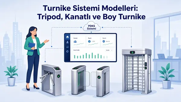Turnike Sistemi Modelleri: Tripod, Kanatlı ve Boy Turnike Farkları