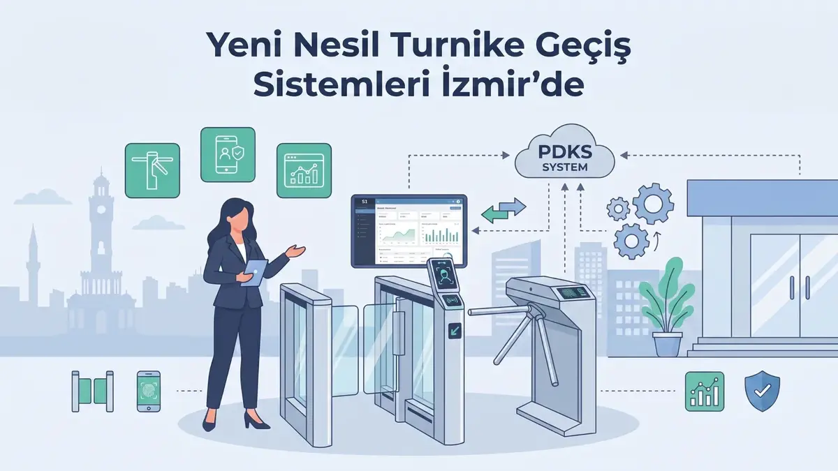Yeni Nesil Turnike Geçiş Sistemleri İzmir'de