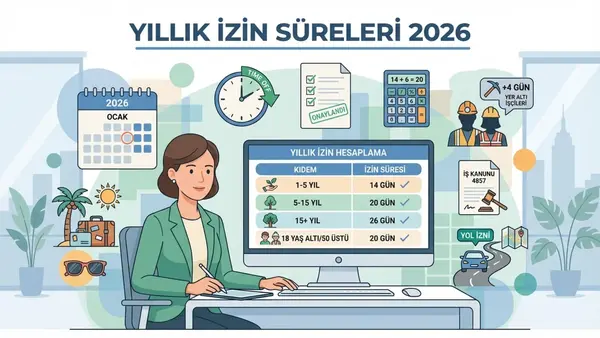 Yıllık İzin Süreleri 2026
