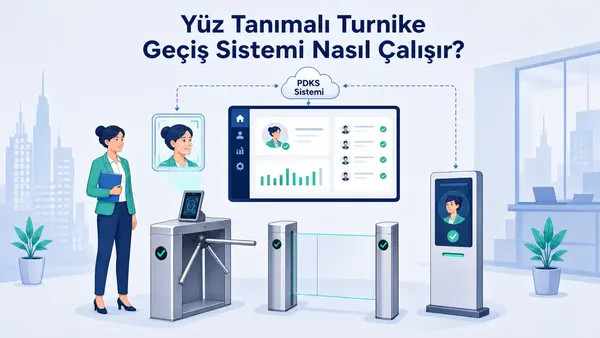 Yüz Tanımalı Turnike Geçiş Sistemi Nasıl Çalışır?